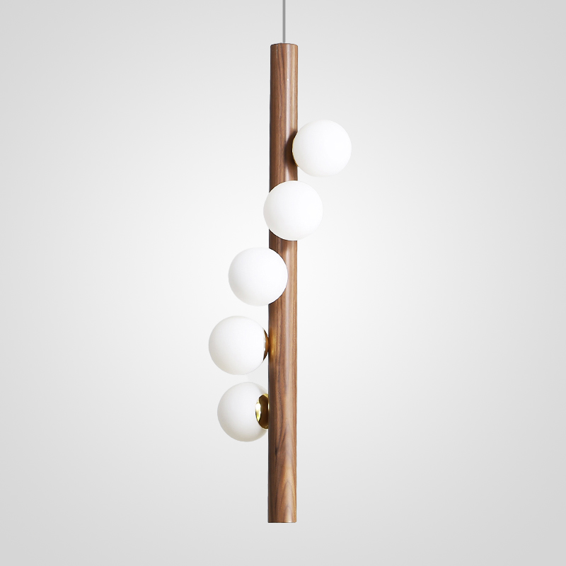 Подвесной светильник WEST dark brown by ImperiumLoft