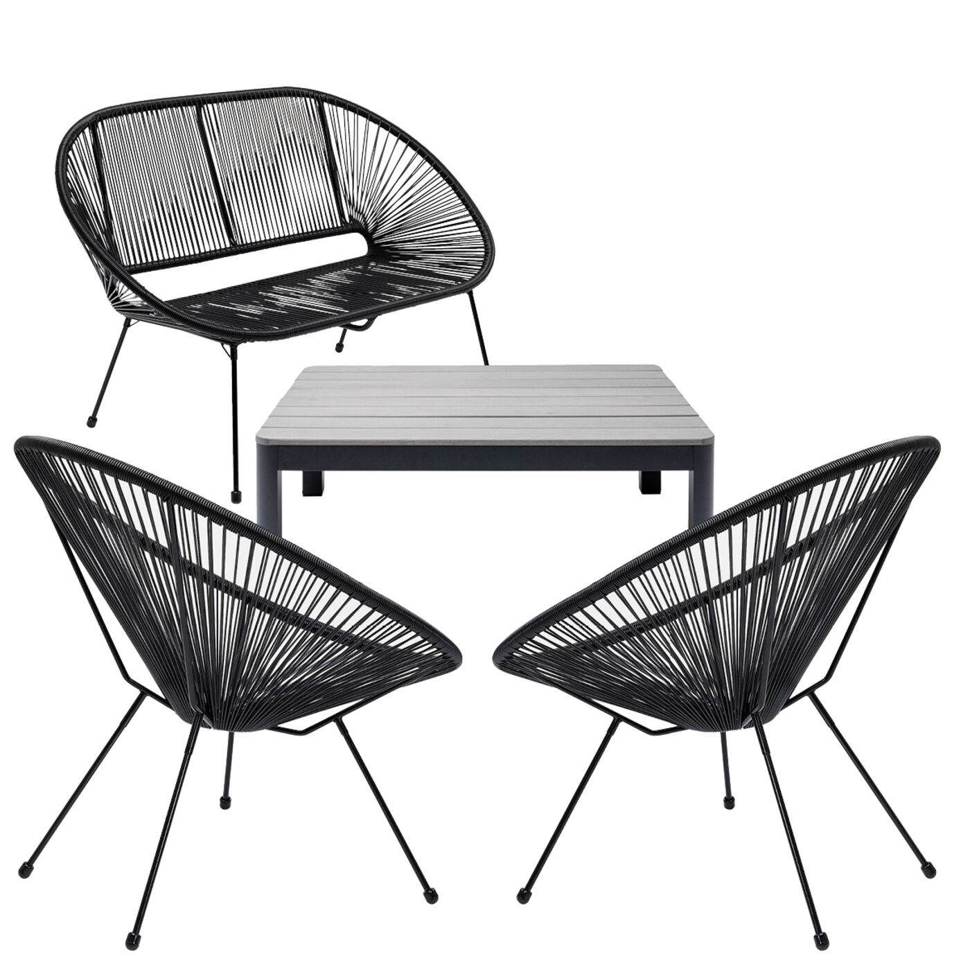 Комплект Комплект уличной мебели Acapulco Holiday 4/Set KARE 47436