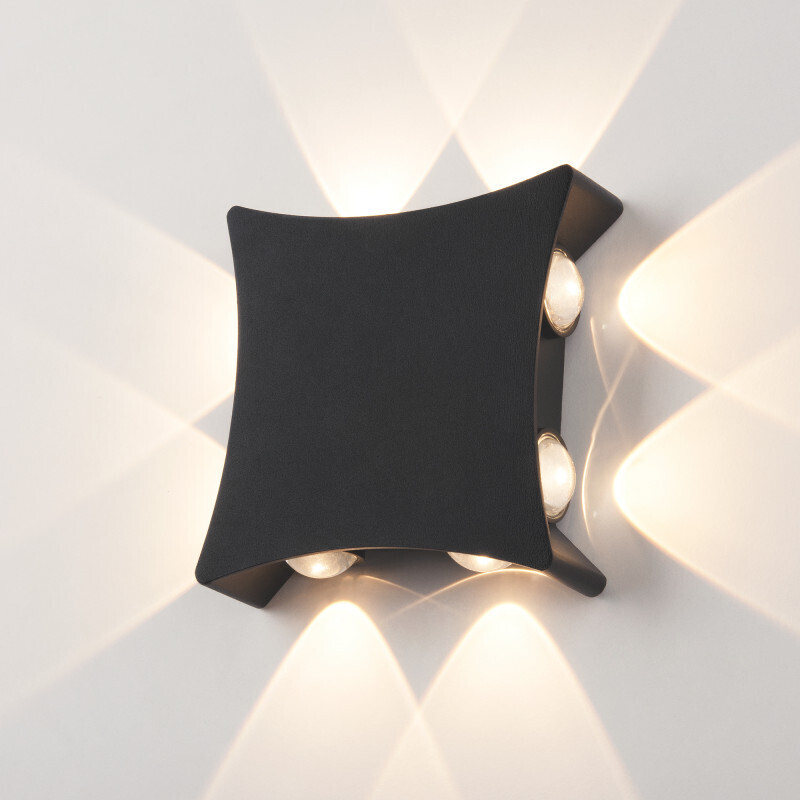 Светильник настенный Elektrostandard 1631 TECHNO LED Чёрный