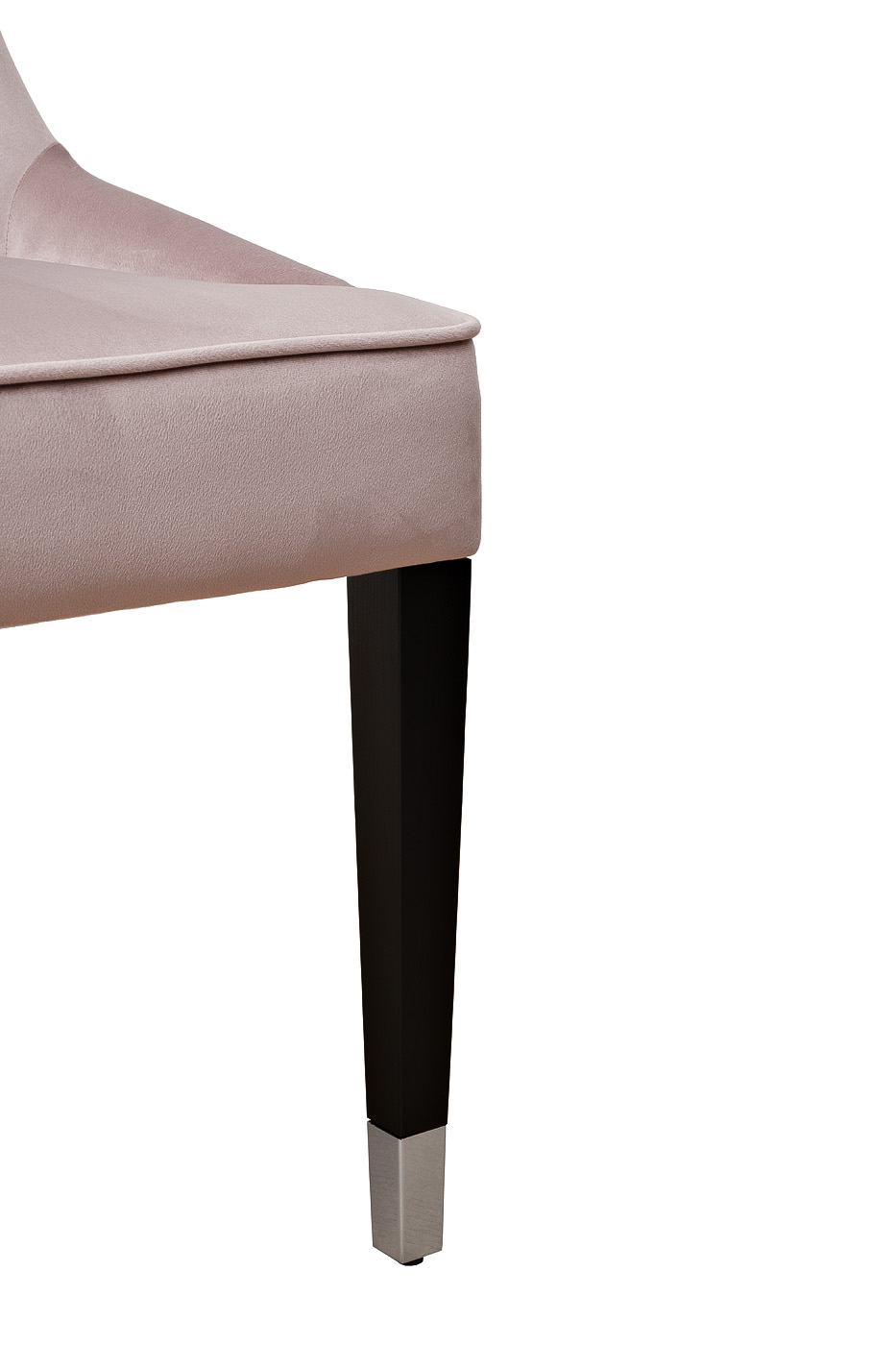 Стул Elegante велюровый жемчужно-серый Garda Decor ELEGANTE-2K-Colt1001