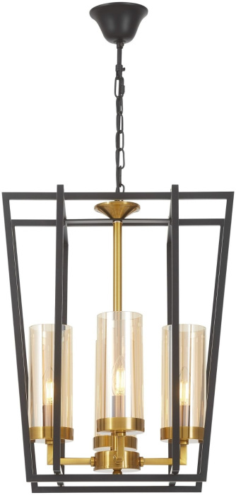 Подвесная люстра Lumina Deco LDP 1246-4 BK+MD