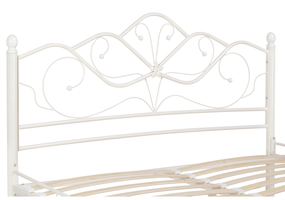 Кровать Woodville Виктори 2 160х200 белая 402993