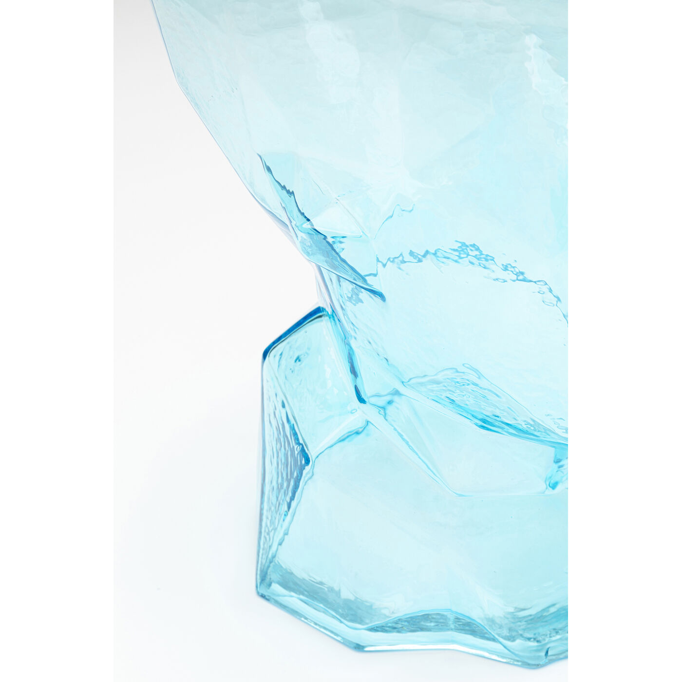 Ваза Prisma Face Light Blue 30 см KARE 56404