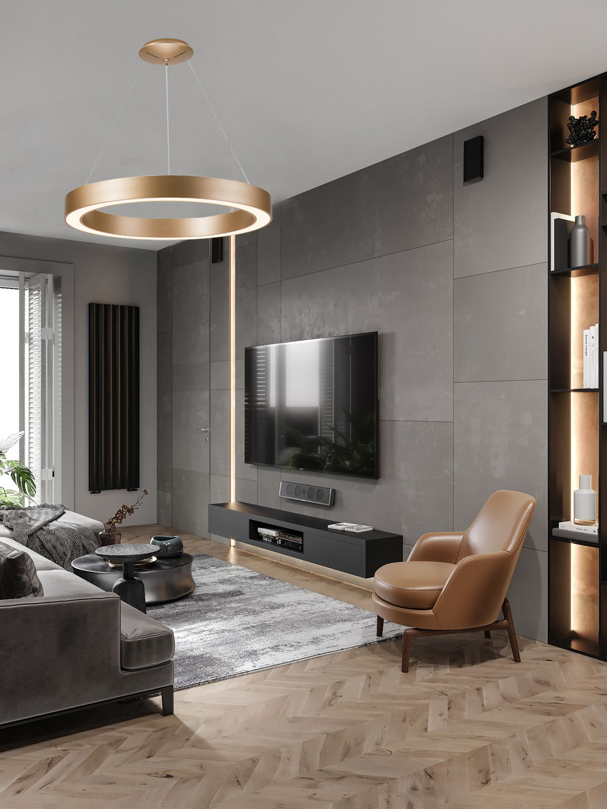 Люстра Milosh tendence 0688CL-48GD