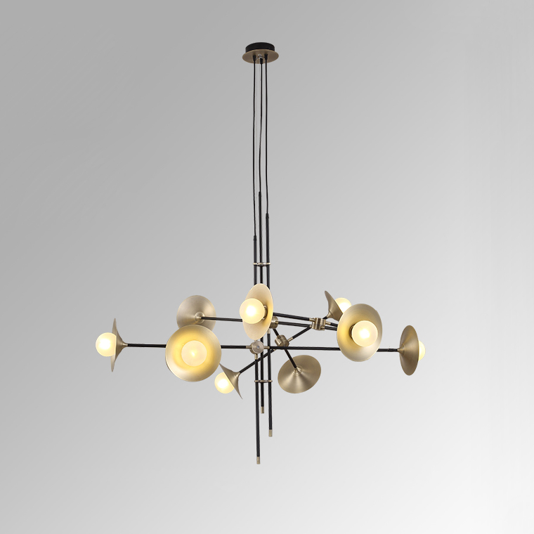 Подвесная люстра VERK 9 lamps by ImperiumLoft