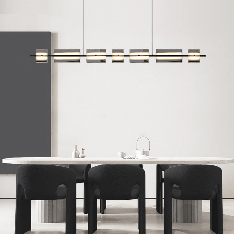 Подвесной светильник BRIAND LONG L168 Black by ImperiumLoft
