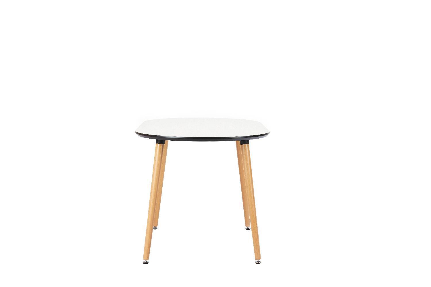 Стол Brooklyn белый 140 х 80 см, овальный Bradex Home FR 0405