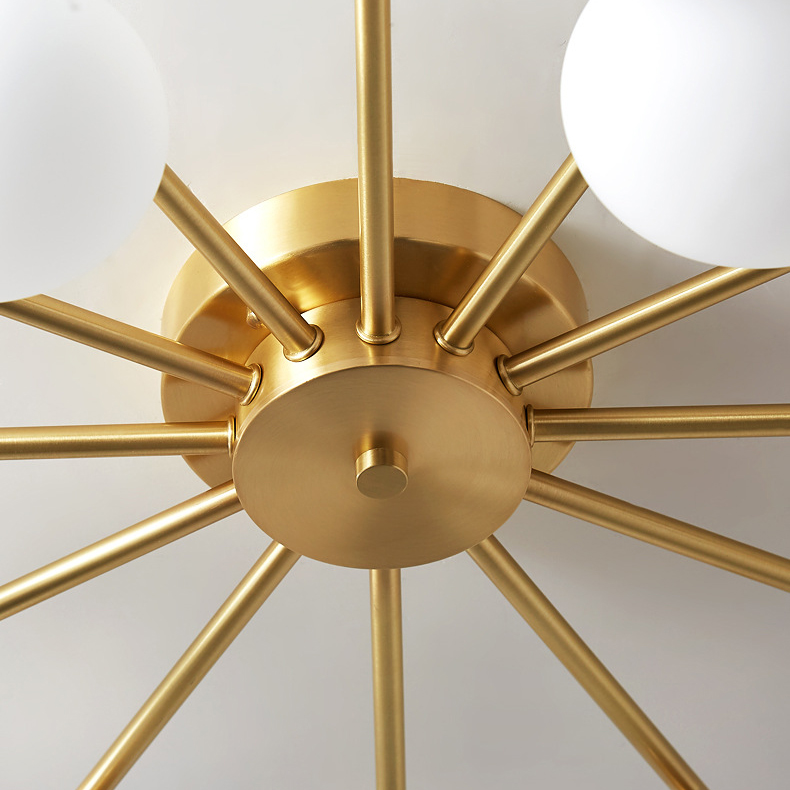 Потолочная люстра DAHLIA B L6 White by ImperiumLoft