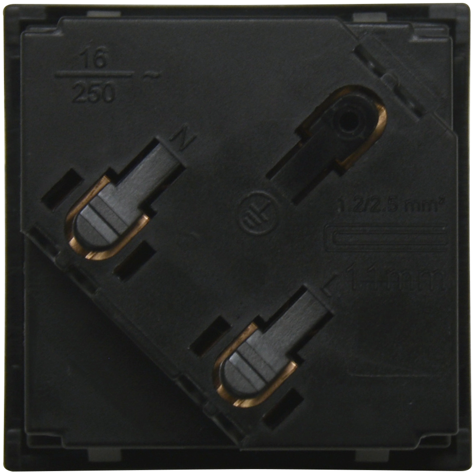 Розетка+З немст Donolux DF6D1ANM