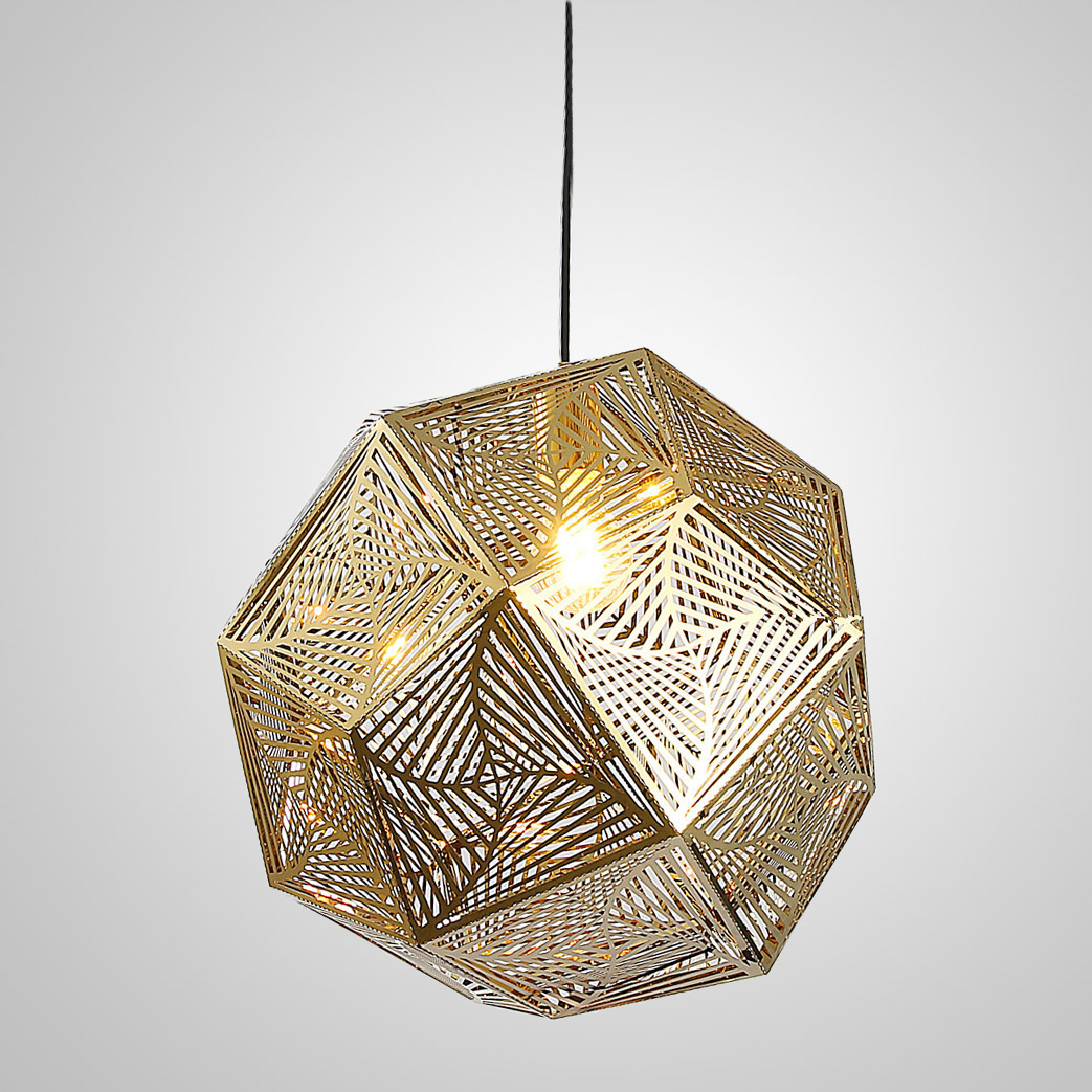 Подвесной светильник PICTOU D30 gold by ImperiumLoft