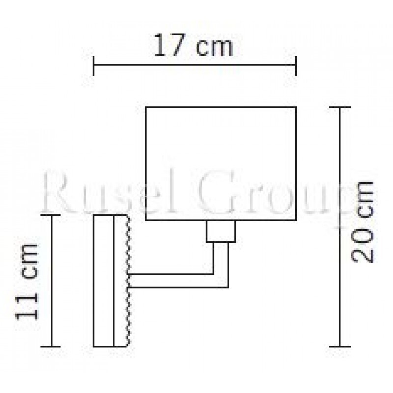 Настенный светильник Fabbian Diamond D82 D01 02