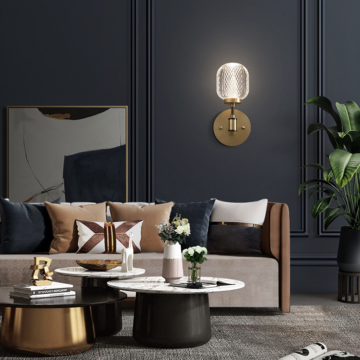 Настенный светильник LUARA WALL A G by ImperiumLoft