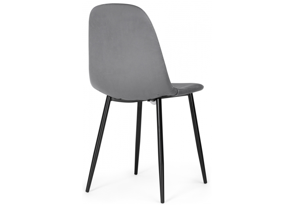 Стул Woodville Lilu dark grey / black 15120