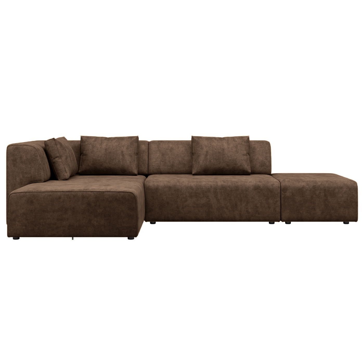 Диван угловой Ткань Иск.Замша KARE Industrial K00427