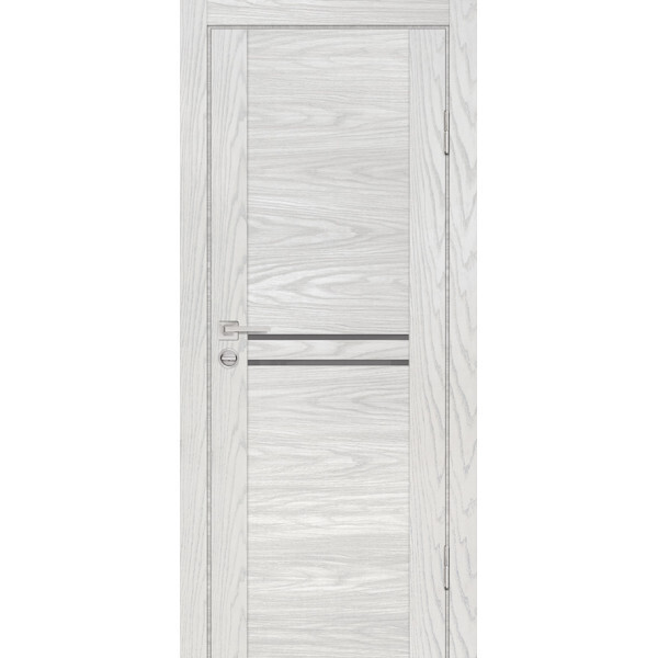 Межкомнатная дверь Graf PSM-4 серый лакобель Дуб скай бежевый (2000 х 800)