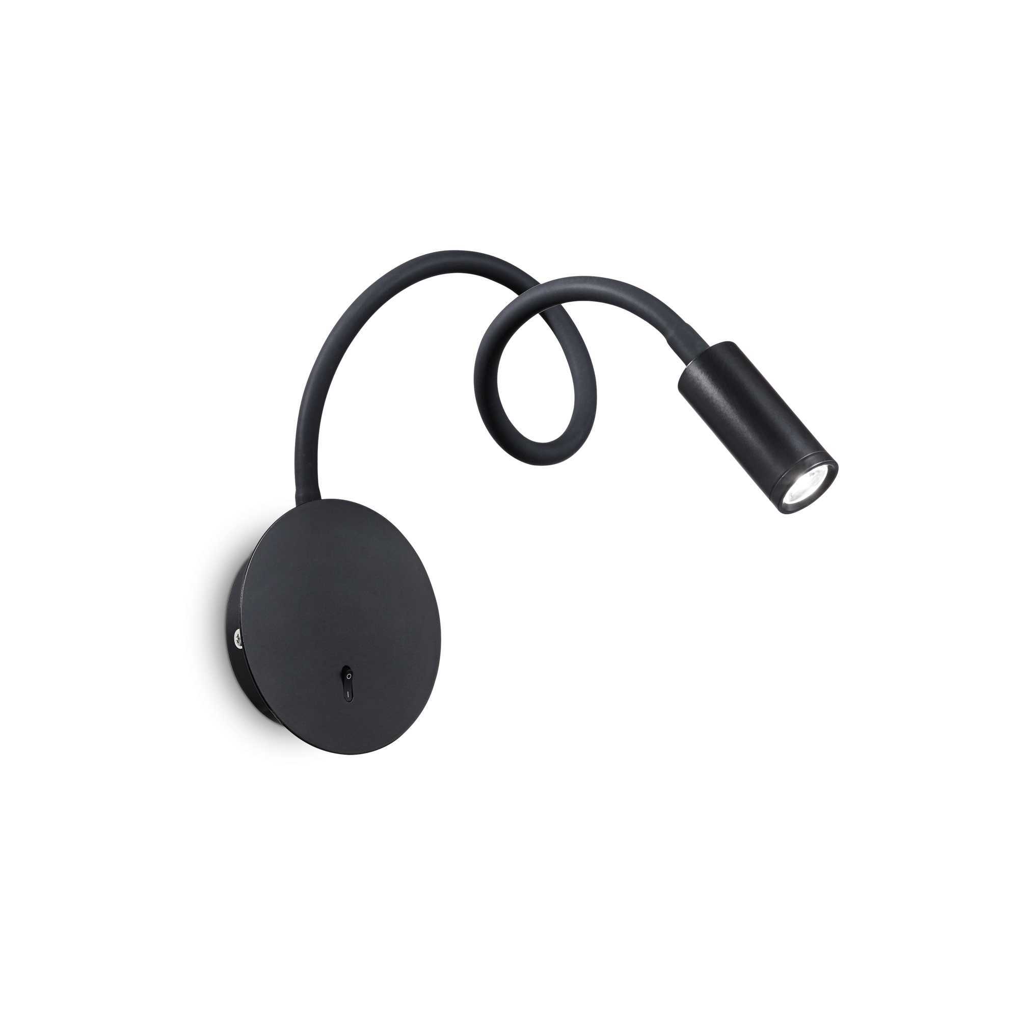 Настенный светильник Ideal Lux FOCUS-2 AP NERO 203195