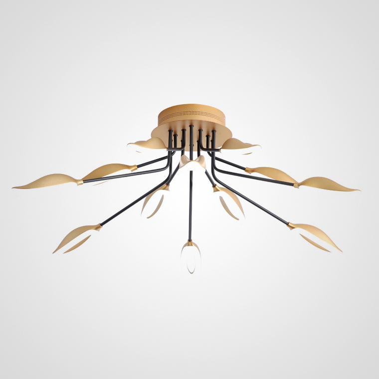 Подвесная люстра MIRTH A D122 Gold by ImperiumLoft