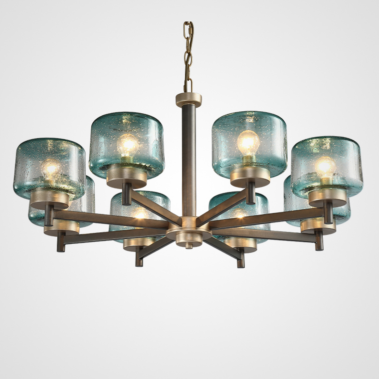 Подвесная люстра POT D82 Blue by ImperiumLoft