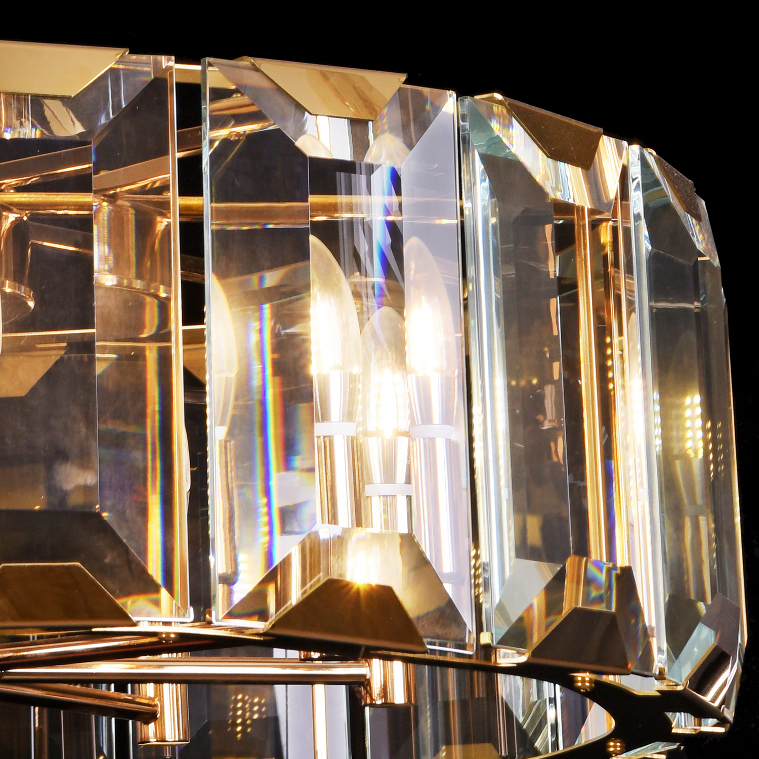 Люстра Delight Collection Harlow Crystal L8 gold