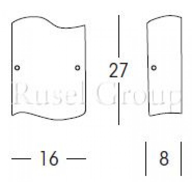 Настенный светильник Linea Light Onda 358B921
