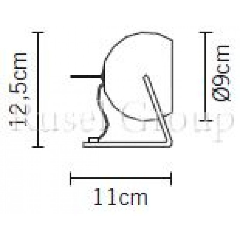 Настольная лампа Fabbian Beluga Colour D57 B03 03