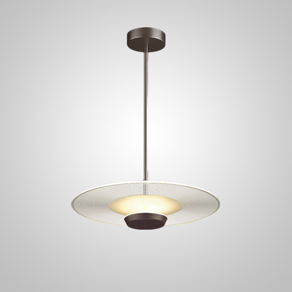 Потолочный светильник AMOS D50 Black by ImperiumLoft