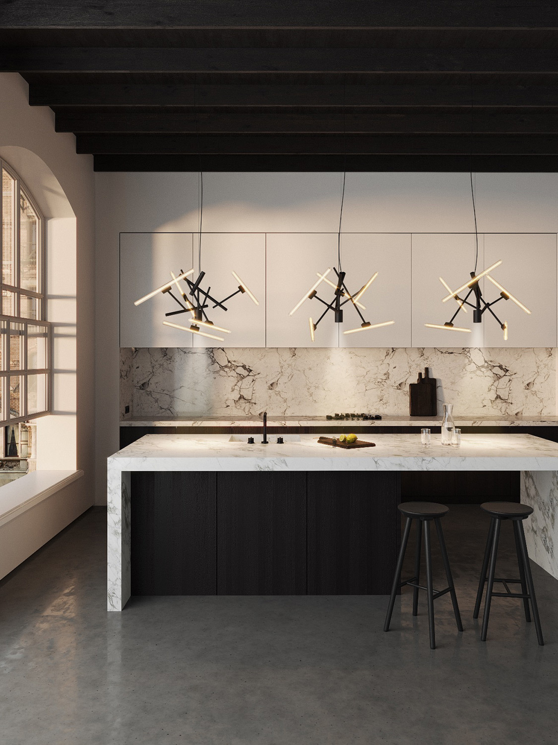 Люстра Brand Van Egmond Linea Element Black