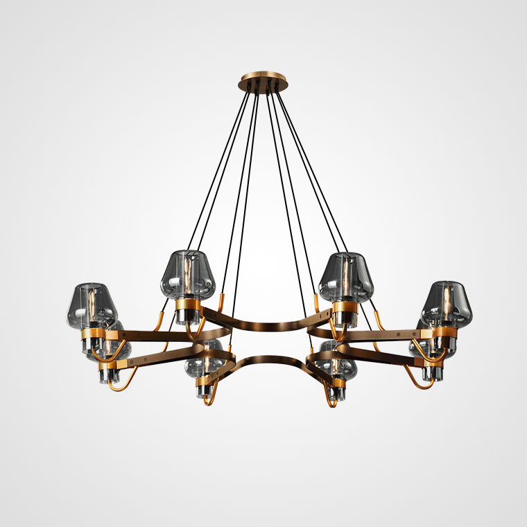 Люстра MONTALEMBERT D115 Smoky by ImperiumLoft