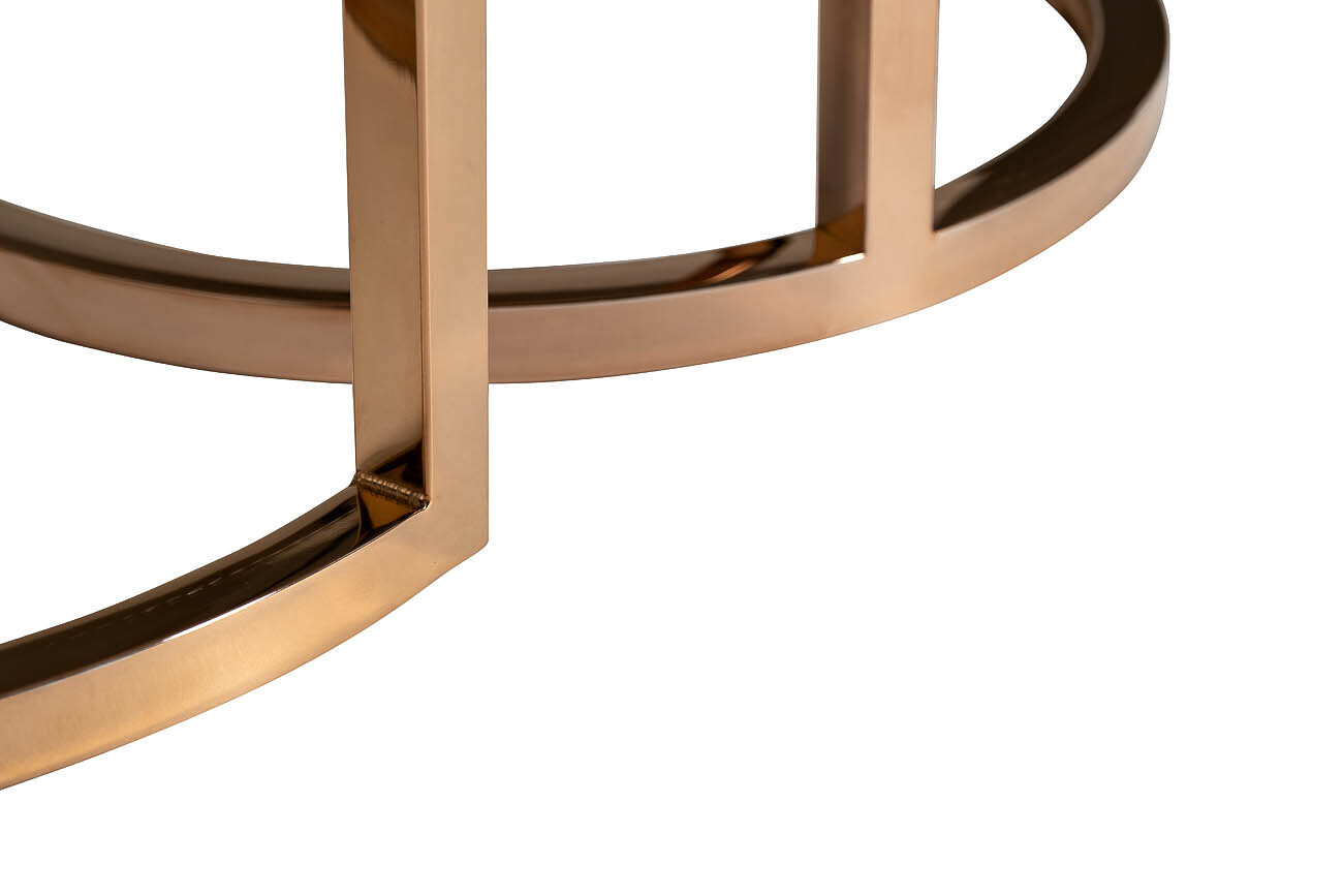 Набор из 2х журнальных столиков (искусственный мрамор) Garda Decor 57EL-ET101B