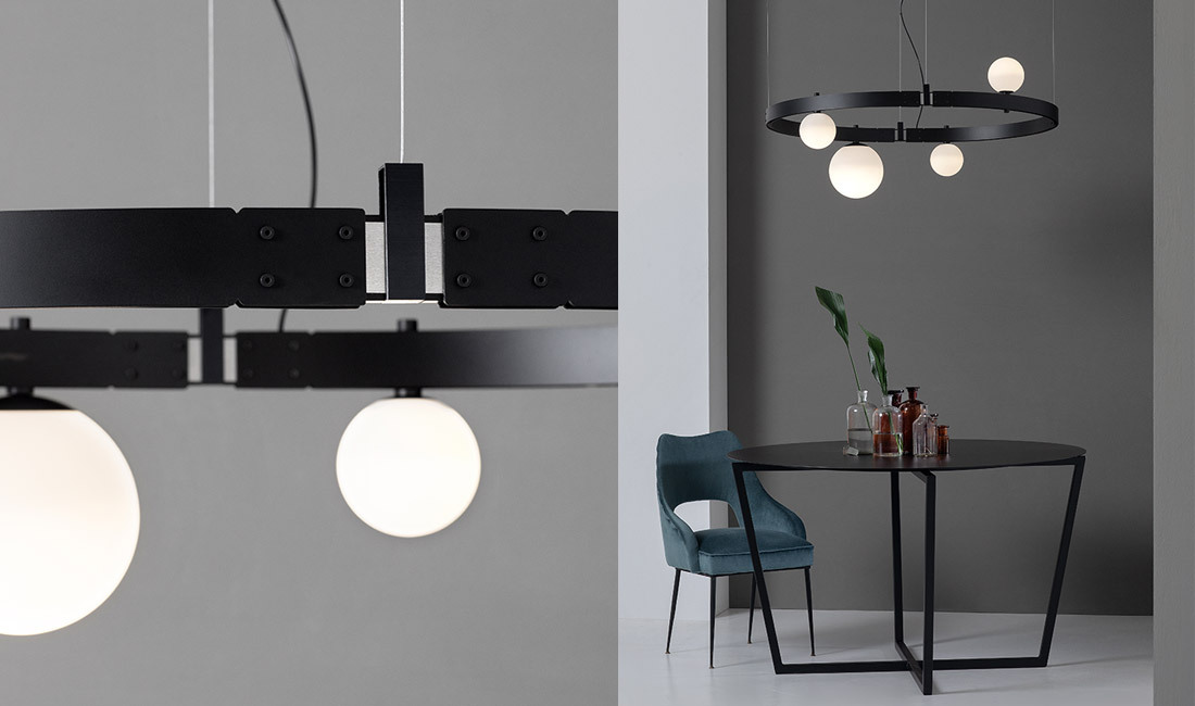 Подвесной светильник Karman Stant Black SE264 BB INT