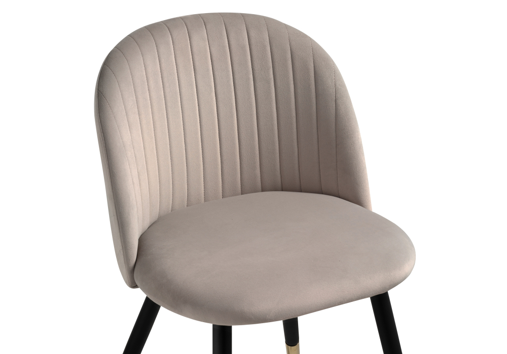 Стул Woodville Gabi latte / black / gold 15348