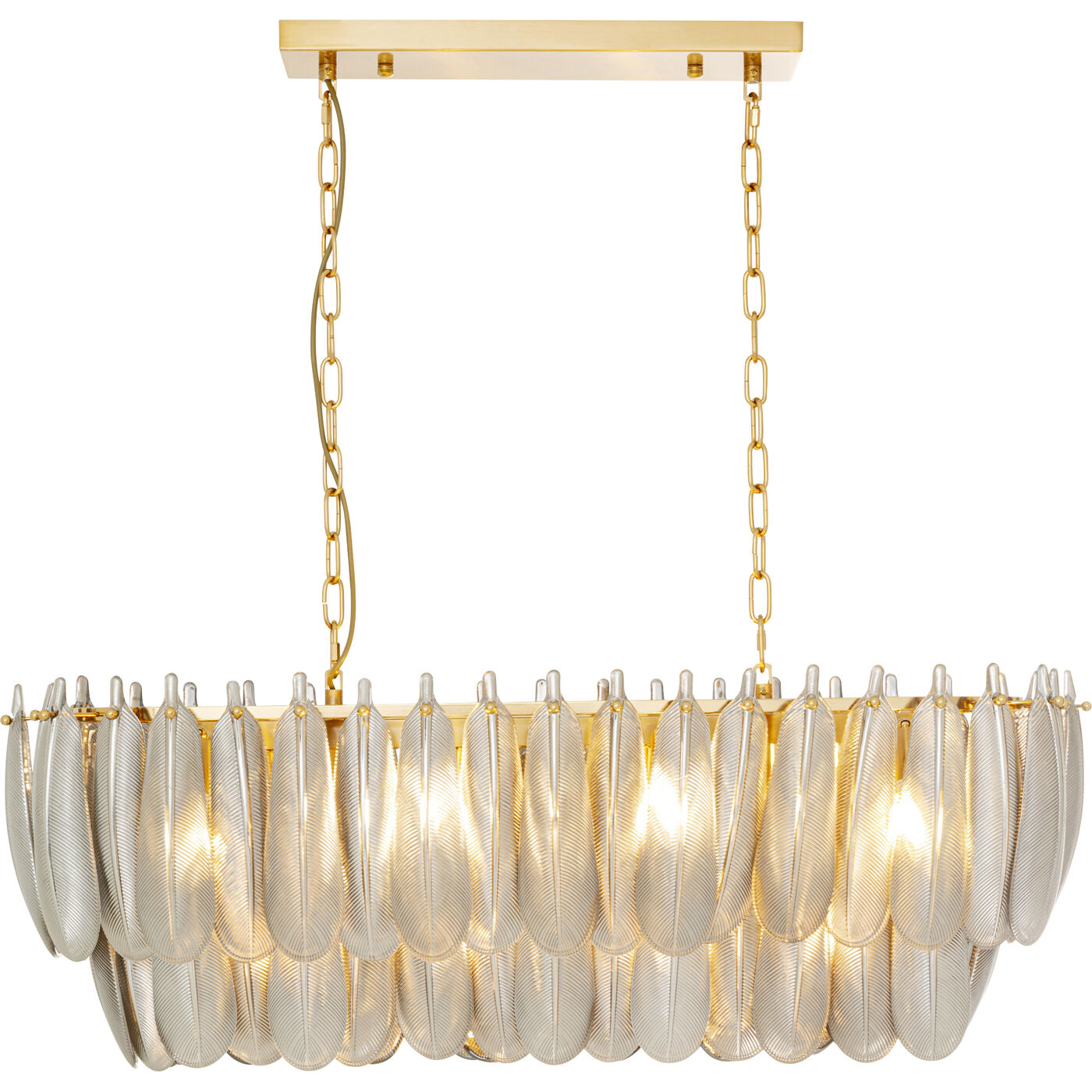 Светильник подвесной Feather Glow 95cm KARE 58059