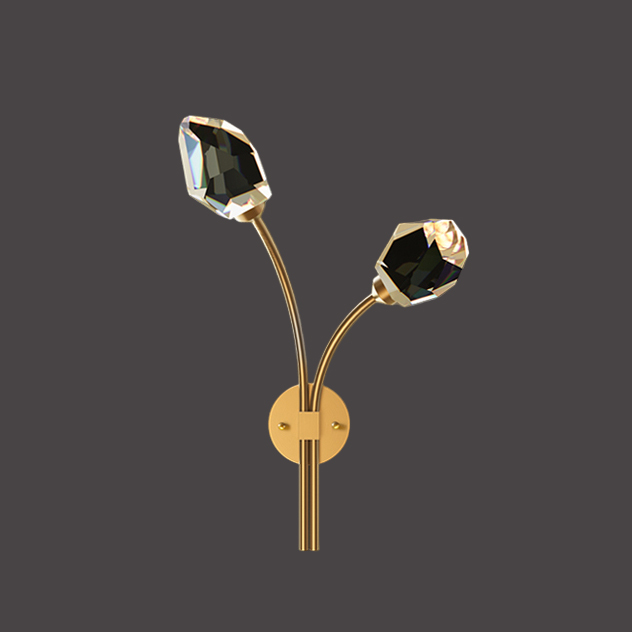 Настенный светильник CRISTEL C WALL L38 Right Brass by ImperiumLoft