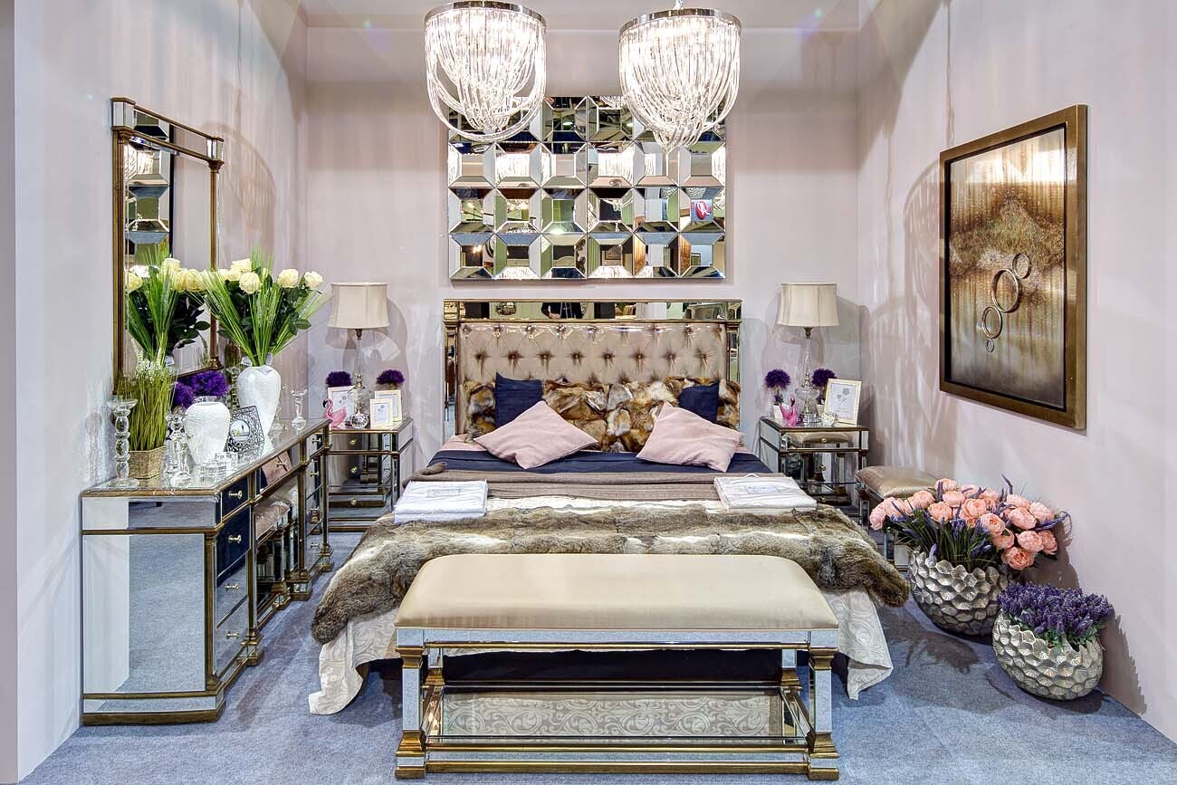 Люстра изящная стекло (хром) Garda Decor 20MD3279-6