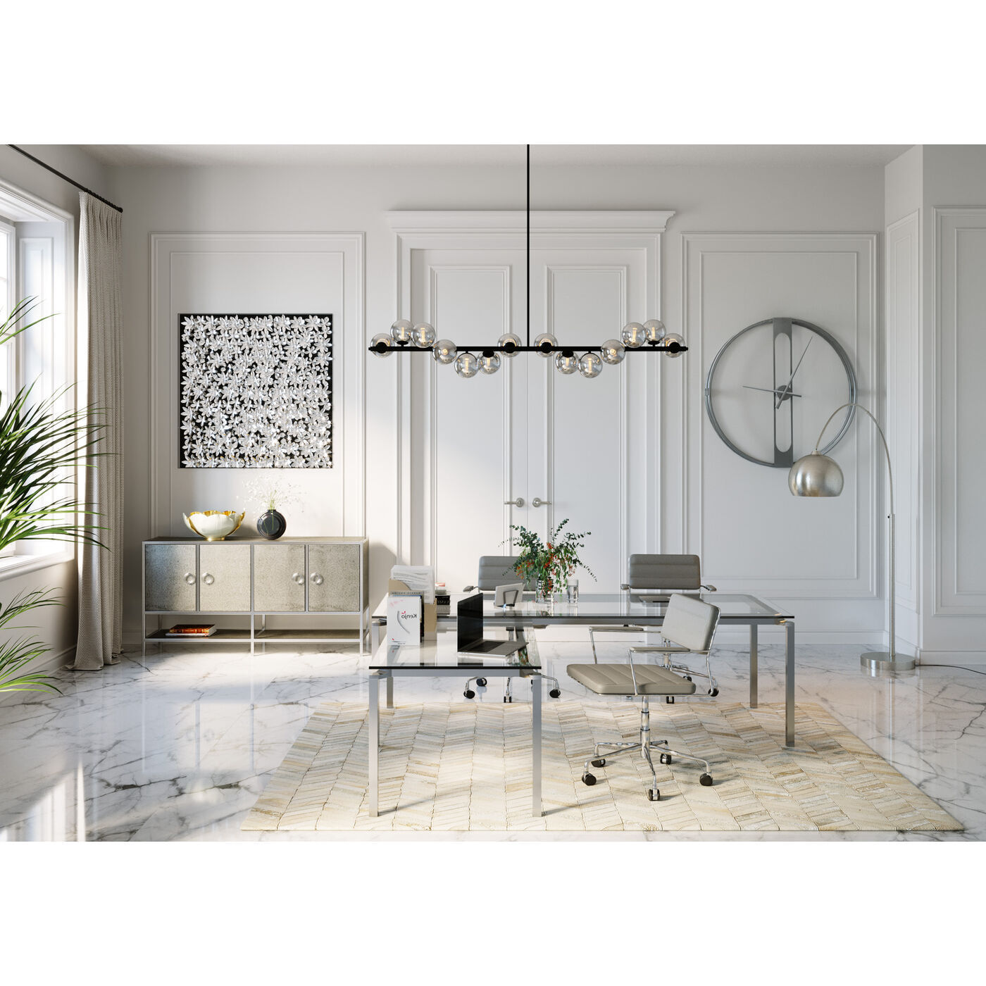 Часы настенные KARE Clip 61479