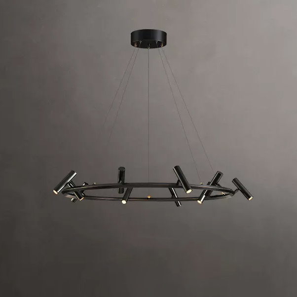 Кольцевые люстры и светильники LEEDS RING L10 by ImperiumLoft