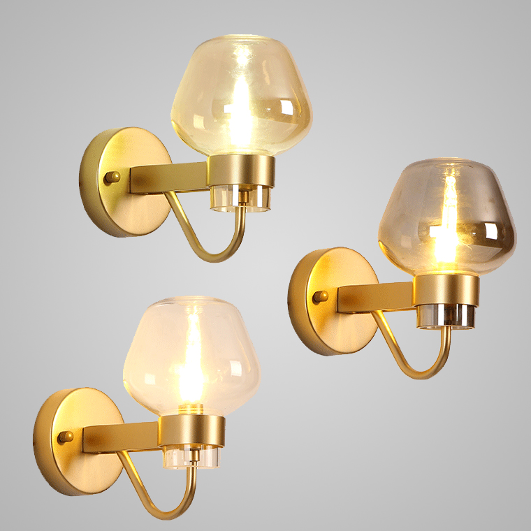 Бра MONTALEMBERT SCONCE BY Studios Золото, Прозрачный by ImperiumLoft