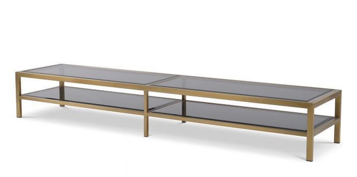 Тумба под тв Eichholtz Duel brushed brass finish 115476