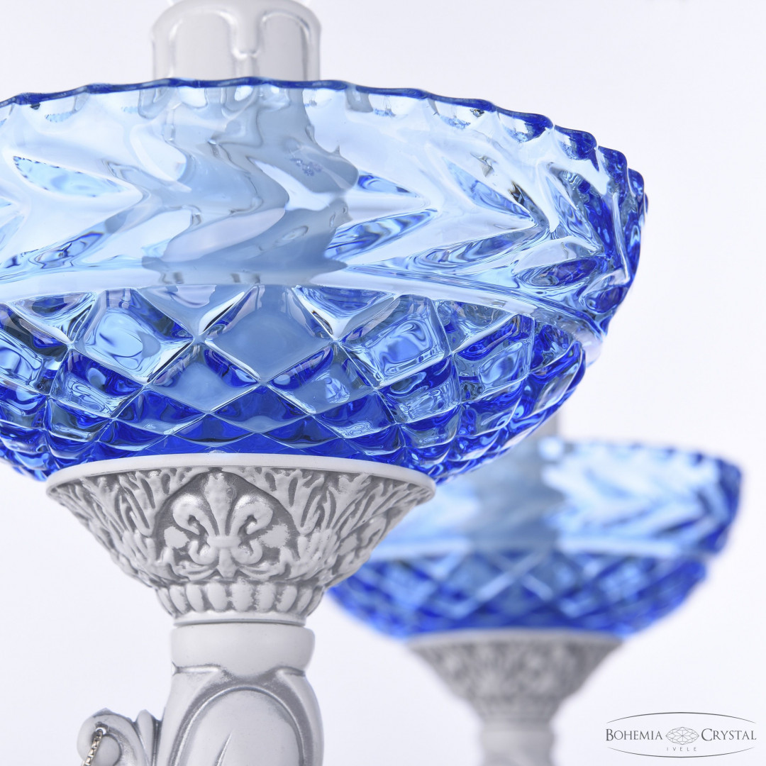 Люстра хрустальная AL78101/16+8+8/300/3d B WMN P Aquamarine/M-1F Bohemia Ivele Crystal