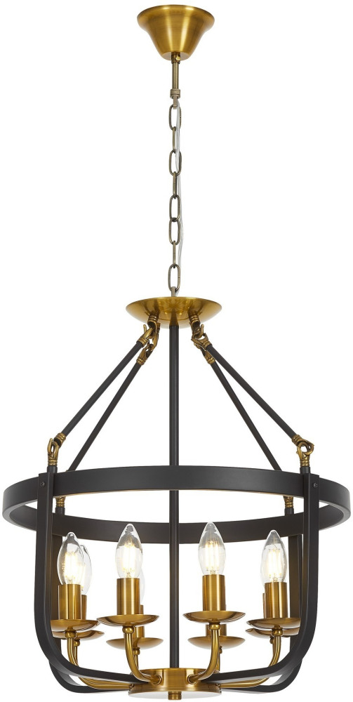 Подвесная люстра Lumina Deco LDP 8024-8 BK+MD