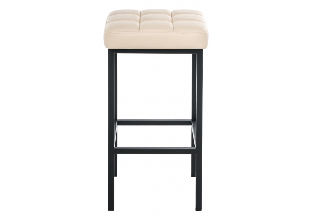 Барный стул Woodville Лофт кожзам d1 / черный матовый 385631