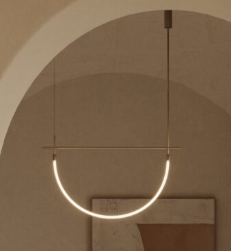 Подвесной светильник Cram золотой металл Aromas del Campo