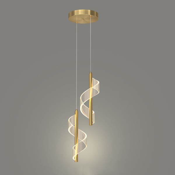 Подвесной светильник ORNELLA DUO Brass by ImperiumLoft