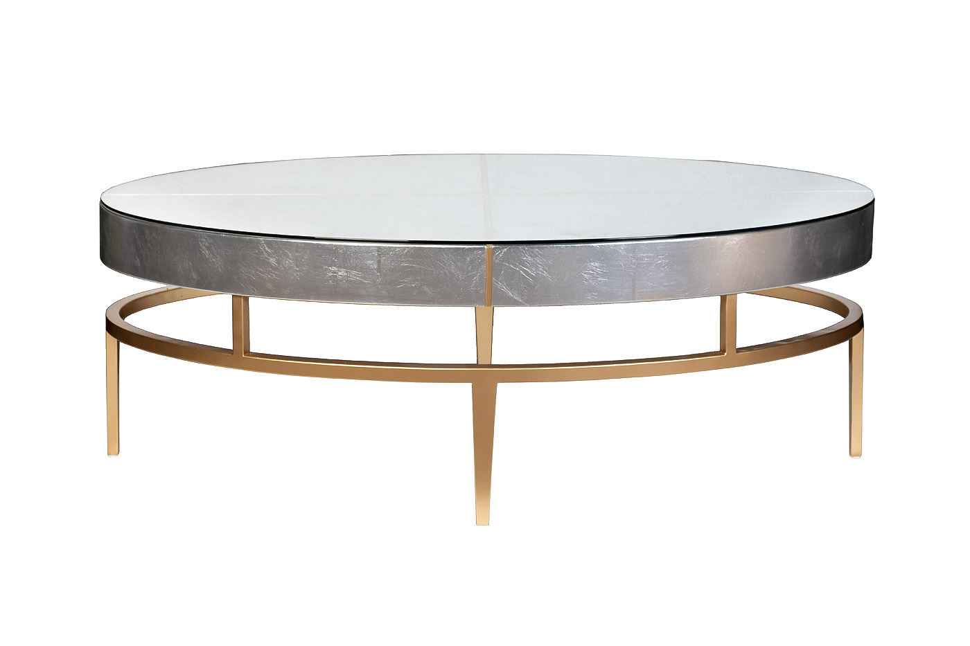 Стол кофейный Futuro серебристый Garda Decor ART-2705-CF