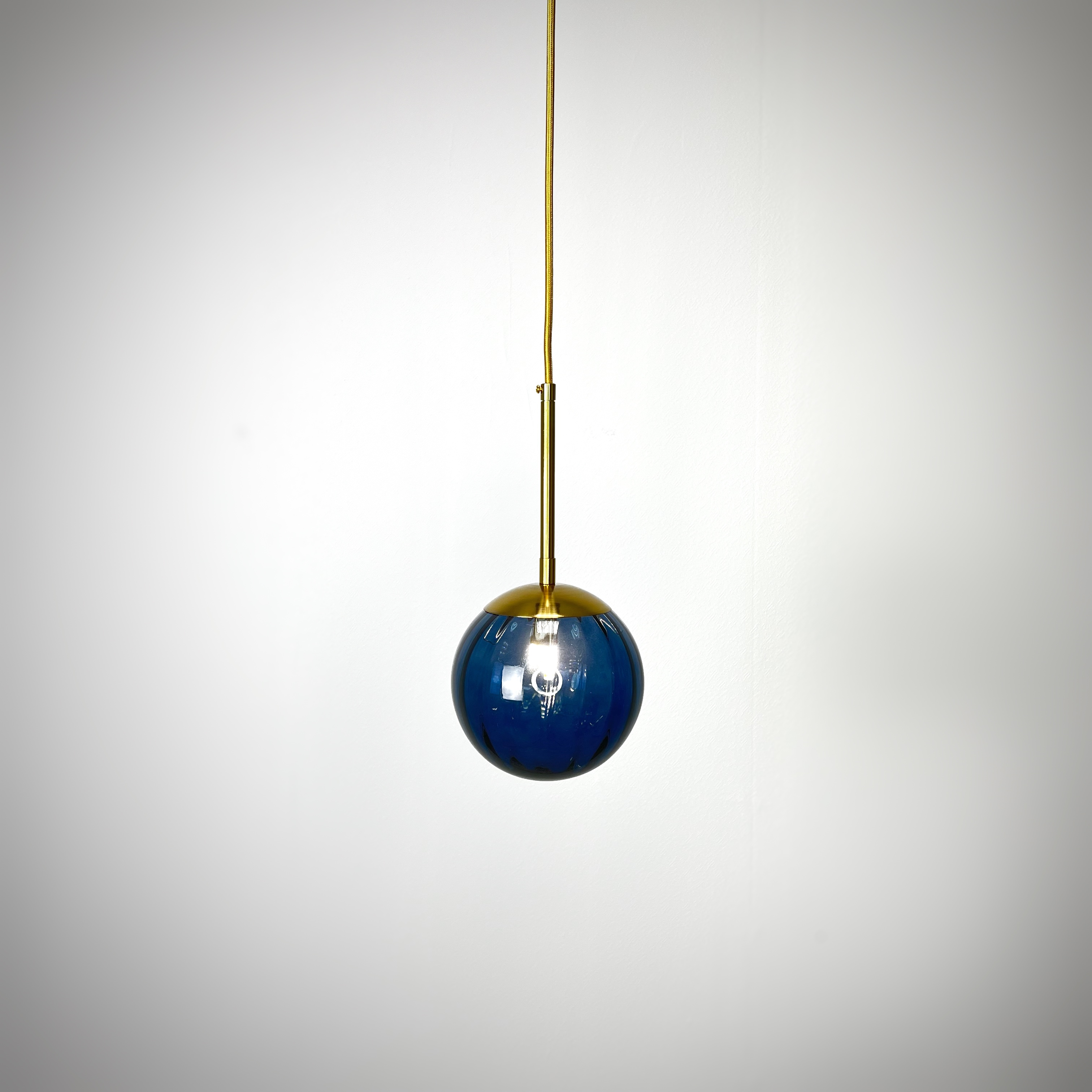 Подвесной светильник ASKA D200 Blue by ImperiumLoft
