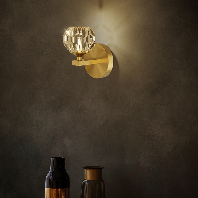 Настенный светильник RH D WALL Brass by ImperiumLoft
