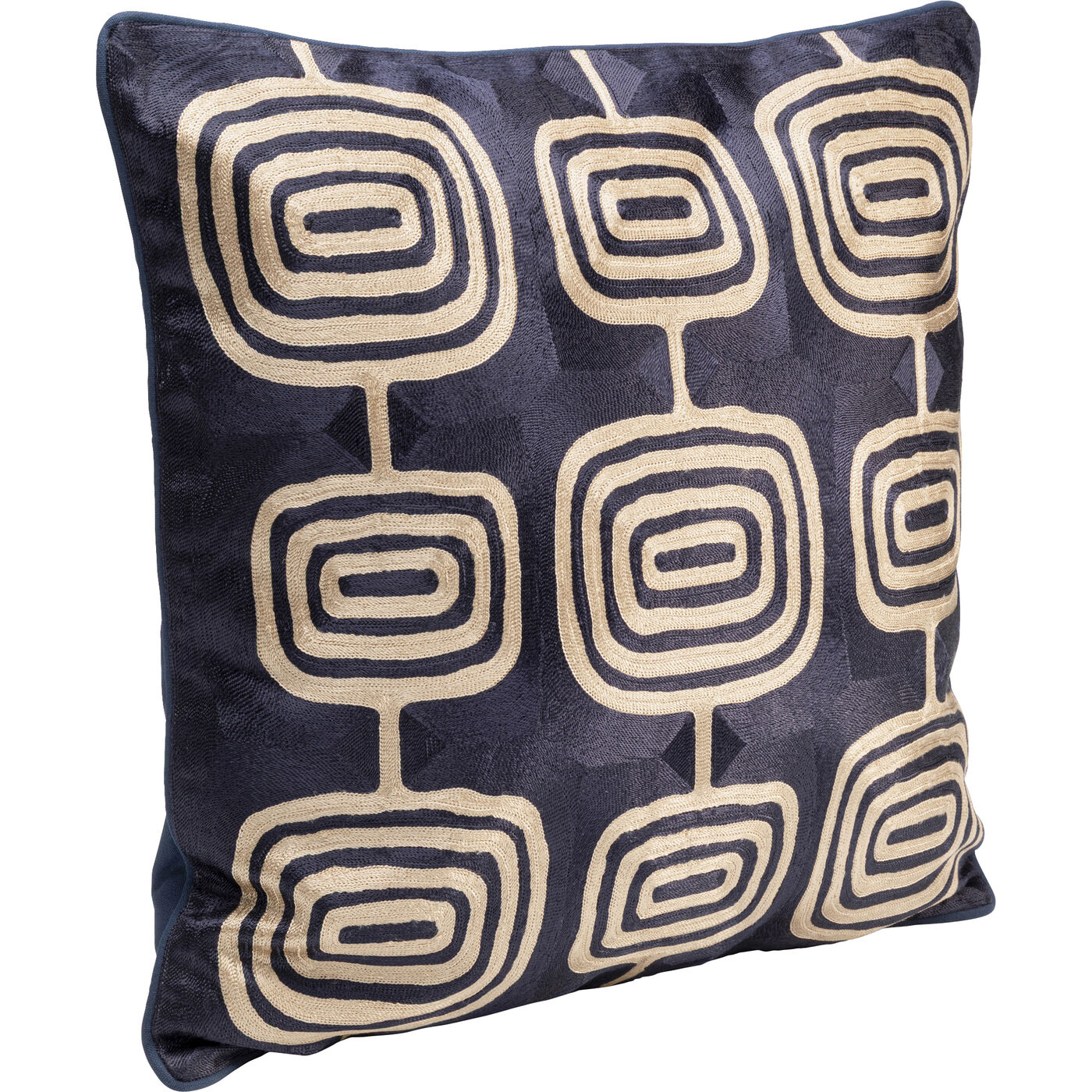 Подушка Catena Gold 50x50cm KARE 58426