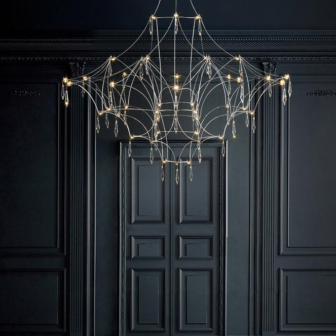 Подвесная люстра MARQUISE D80 Chrome by ImperiumLoft