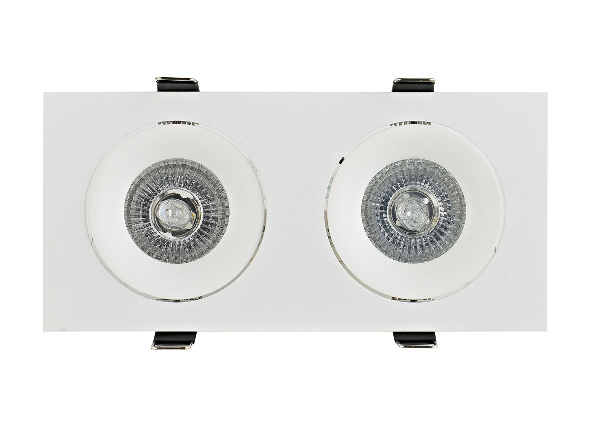 Встраиваемый поворотный светильник под сменную лампу Donolux DL18412/02TSQ White