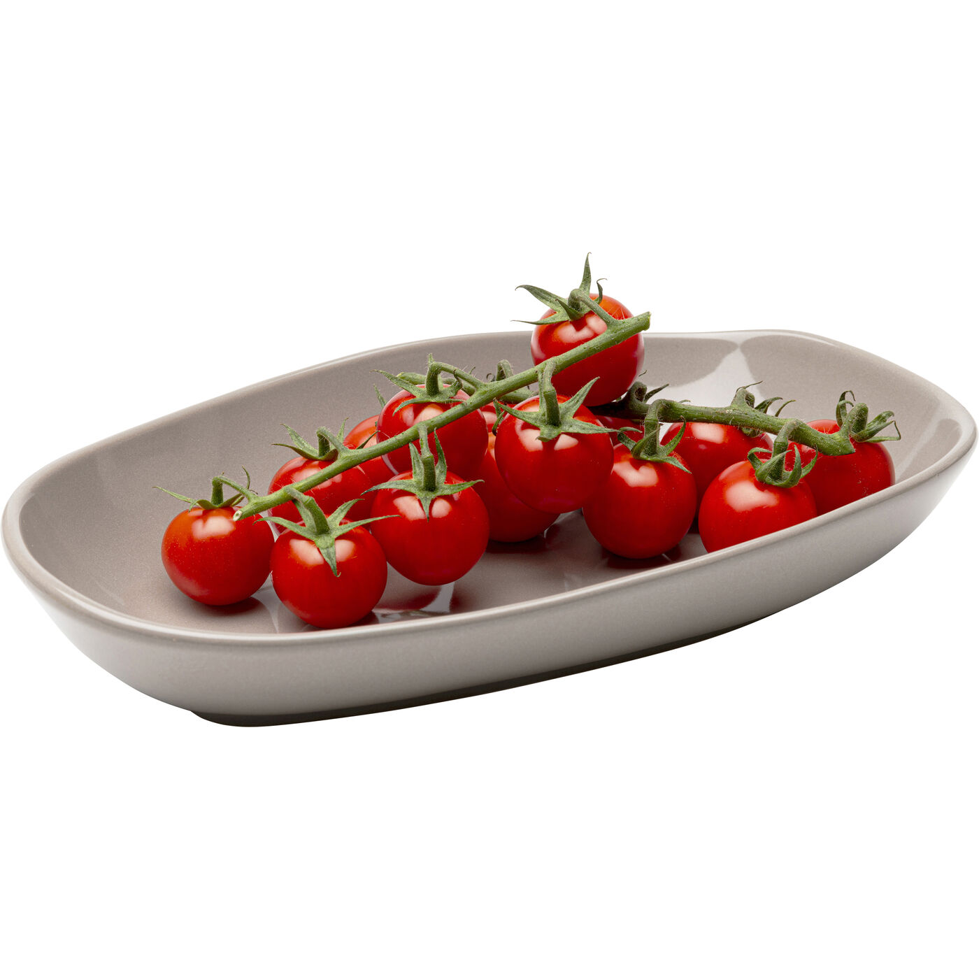 Тарелка Organic Grey 25cm KARE 58195